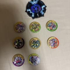 妖怪学園y 魔神ウォッチカスタムベゼル&メダル8個のサムネイル