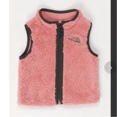 ⌄̈⃝新品未使用 ノースフェイス ボア ベスト キッズ ベビーのサムネイル
