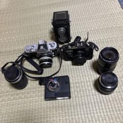 Nikon、Minolta 一眼レフカメラ、レンズ、フラッシュ 7点 - メルカリ