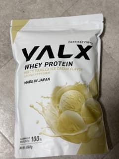 VALX ホエイプロテイン とろけるバニラアイス風味 840gのサムネイル