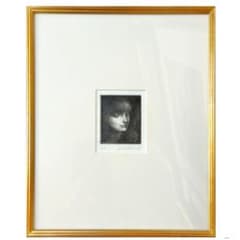 クンテ様専用！☆舟越保武☆「若い女」銅版画 E.A 良好！(1) - メルカリ