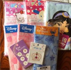 ボディタオル キティ ウサハナ  おまけ付きのサムネイル