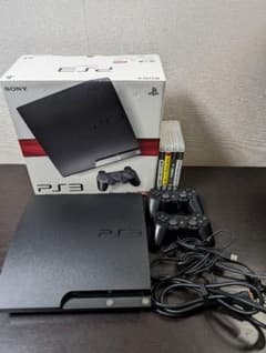 PlayStation3 CECH-2000A本体　ソフト4本セットのサムネイル