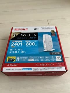 【中古】BUFFALO WSR-3200AX4S-WH Wi-Fi 6 ルーターのサムネイル