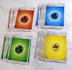 ポケモンカードゲーム 基本エネルギー各12枚セットのサムネイル