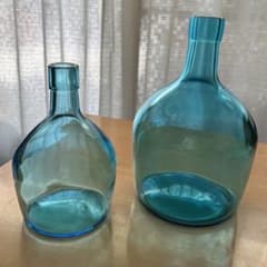 デミジョンボトル風　一斗瓶　花瓶（大１・小１） 東洋ガラスのサムネイル