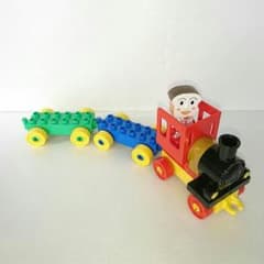 やま様専用☆新品未使用 レゴデュプロ 機関車 食パンマン号 トレイン 列車 汽車のサムネイル