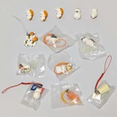 夏目友人帳 ニャンコ先生 根付ストラップなど 13点セット【未開封あり】のサムネイル