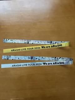 嵐 We are ARASHI 金・銀テープ各1本 フル2本セット - メルカリ