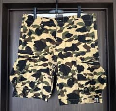 A BATHING APE 1ST CAMO 6POCKETカーゴショーツ XLのサムネイル