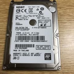 HGST HDD 750GB 2.5インチ SATAのサムネイル