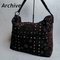 archive y2k studs punching bag brown - メルカリ