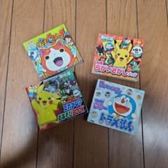 ポケモン 妖怪ウォッチ ドラえもん 知育本 4冊セットのサムネイル