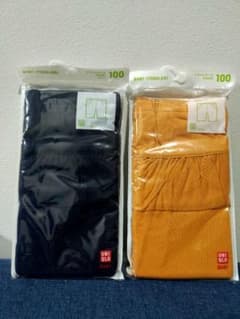 NAVYのみ UNIQLO ベビー ドライ レギンス フリル UNIQLO ⑦のサムネイル
