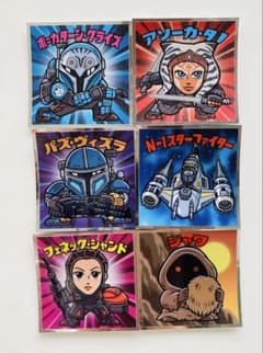 スターウォーズ ビックリマンシール 6枚セットのサムネイル
