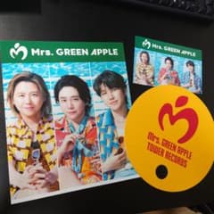 ミセスグリーンアップル Mrs.GREEN APPLE ポスター風 うちわ - メルカリ
