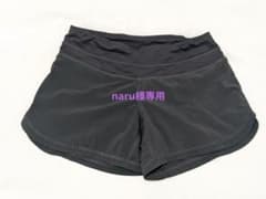 Lululemon ブラックショートパンツ ウエストポケット付き