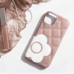 新品 マリークヮント スマホケースiPhone15 ケース ダスティピンク 