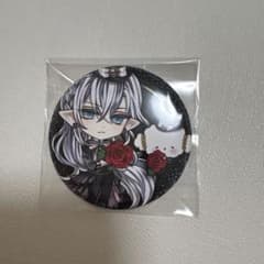 悪魔執事と黒い猫 あくねこ サンリオコラボ 缶バッジ シロ