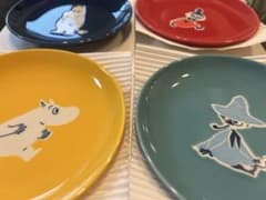 ムーミン 皿 4枚 ボウル2個セット陶器製のサムネイル