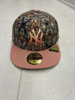 チョコ様専用　New Era 59FIFTY ベースボールキャップ 迷彩/ピンクのサムネイル