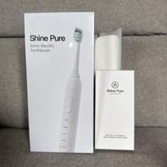 新品未開封】Shine Pure シャインピュア 音波電動歯ブラシ 特別セット