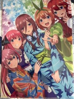 五等分の花嫁 クリアファイル 浴衣のサムネイル