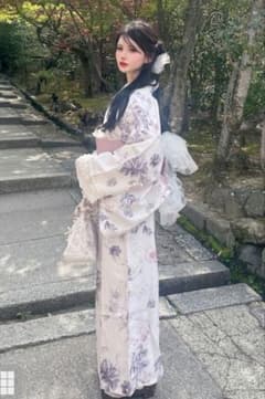 グレイル 3点セット2Way花柄セパレート浴衣[gi1604] - メルカリ