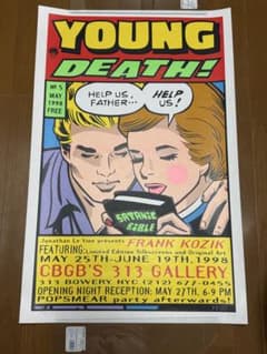 KOZIK 98年 ☆限定400ナンバリング入り!☆シルクスクリーンポスター KOZIK 98年 ☆限定400ナンバリング入り!☆シルクスクリーン