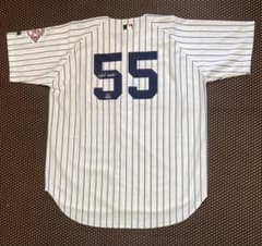 松井秀喜選手サイン入りニューヨーク・ヤンキースホームジャージ100