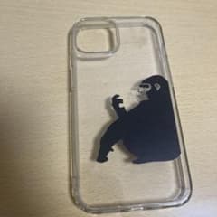 ゴリラシルエット iPhone用クリアケースのサムネイル