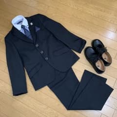 ヒロミチナカノ150男の子スーツフルセットと靴のサムネイル