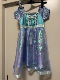 新品未使用　子供用ドレス　コスチューム　アナと雪の女王　110cm ハロウィンのサムネイル