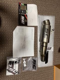 SC-PROJECT GP70-Rスリップオンサイレンサ&フルチタンリンクパイプのサムネイル