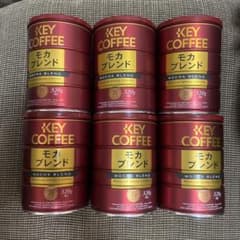 KEY COFFEE モカブレンド 粉 320g缶×6 キーコーヒー まとめ売り - メルカリ