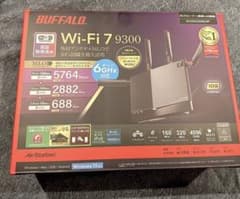 BUFFALO Wi-Fi 7 9300 ルーター 新品未開封品 - メルカリ