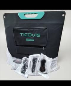 中古 SUPA 200W 折りたたみ式ソーラーパネル、単結晶、非常用電源