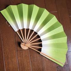 舞扇子 4本セット 緑 オレンジ グラデーション Amazon | A1347 舞扇子 黄緑天ぼかし | 和装小物 通販