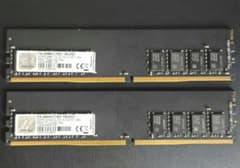 【中古】DDR4-2666 16GB(8GB×2枚) G.SKILL G.skill ddr4 16gb(8gb 2枚) 2666mhz - メルカリ