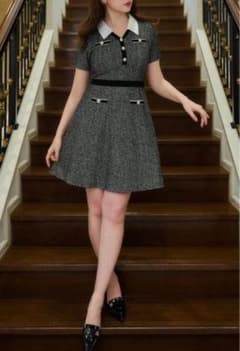Herlipto San Rocco Tweed Knit Dressのサムネイル