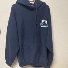 XLARGE メンズ パーカー プルオーバー ネイビーのサムネイル