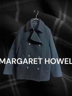 【旧タグ】 90s 日本製 マーガレットハウエル Pコート M ブラック メンズ 旧タグ】 90s 日本製 マーガレットハウエル Pコート M ブラック メンズ