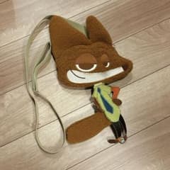 ズートピア ニック ぬいぐるみ ショルダーバッグ ディズニー - メルカリ