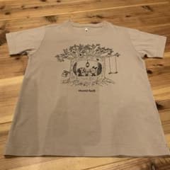 montbell ウィックロン 半袖Tシャツ 130cm どうぶつたちのサムネイル
