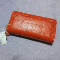新品オレンジ長財布のサムネイル