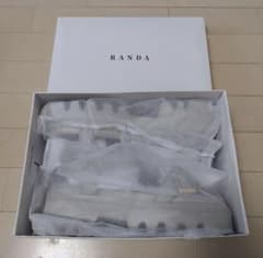 新品 RANDA サンダル ステッチリボントラックソールサンダルのサムネイル