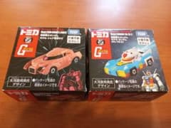 トミカ　機動戦士ガンダムモデル シャア専用ザク & ガンダムRX78-2のサムネイル