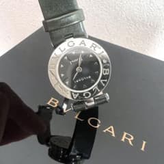 ブルガリ BVLGARI ビー・ゼロワン エナメルレザーベルト腕時計 - メルカリ