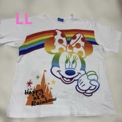 東京ディズニーリゾート ミニー Tシャツ レインボー LL - メルカリ
