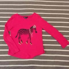 【120】シマウマのロングTシャツ【GapKids】のサムネイル